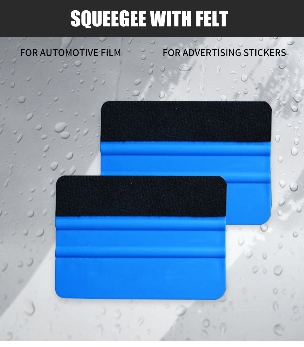 Car Sticker Scraper Tool - Blue -