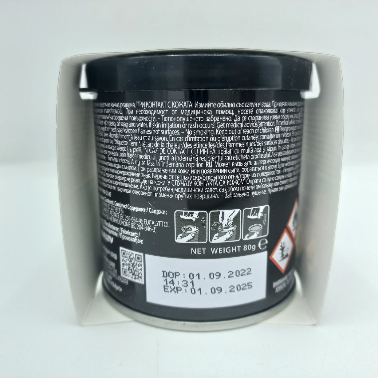 Areon Gel - Black Crystal For Car, Office And Home