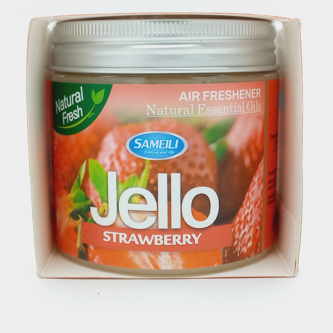 Jello Air Freshener - Strawberry Scent - Odor Eliminator - Scent Freshener - Room, Closets, Bathrooms, Car - 220g