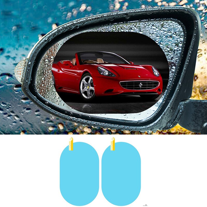 Car Rearview Mirror Protective Film Clear Waterproof Film Films Anti Fog Accessories for Universal Cars