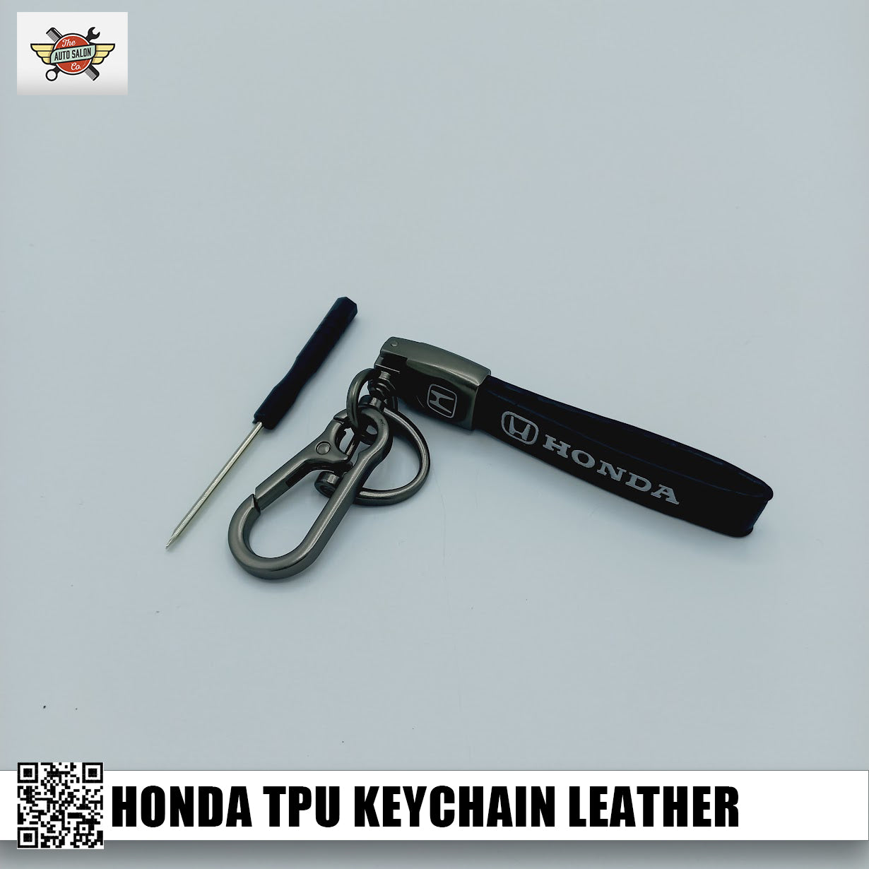 Honda TPU Keychain Plus Leather Special